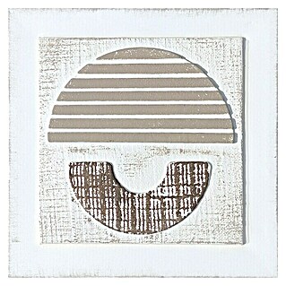 Cuadro con relieve Abstracto Semicírculo (Abstracto Semicírculo, An x Al: 40 x 40 cm)