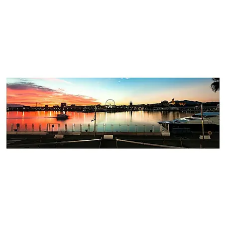 Cuadro Puerto deportivo Málaga