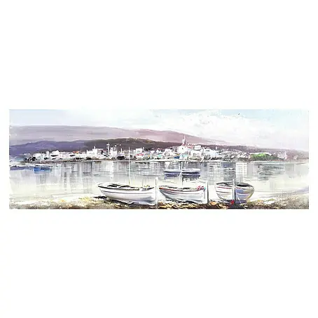 Cuadro Cadaqués blanco