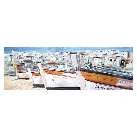 Cuadro Barcas