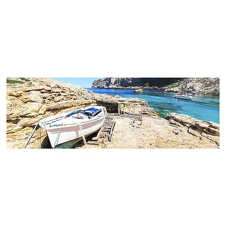 Cuadro Barca en Cala Mallorca