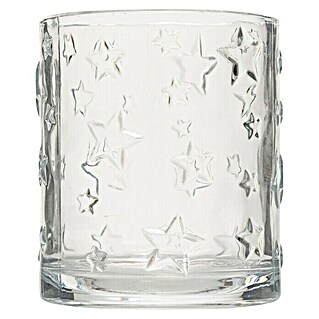 Teelichthalter Maisie (Ø x H: 8,5 x 10 cm, Klar, Glas)