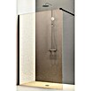 Camargue Vario Duschwand B66BR (B x H: 135 x 200 cm, Beschichtet, Bronze/Schwarz) | BAUHAUS