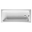 Duravit D-Code Badewanne (170 x 75 cm, Ablauf: Fußende, Sanitäracryl, Weiß)