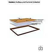Bilderrahmen Madera (Schwarz, Holz, B x H: 21 x 29,7 cm) | BAUHAUS