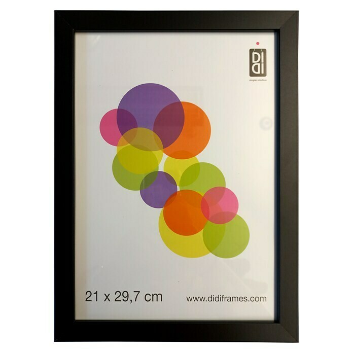 Bilderrahmen Madera (Schwarz, Holz, B x H: 21 x 29,7 cm) | BAUHAUS