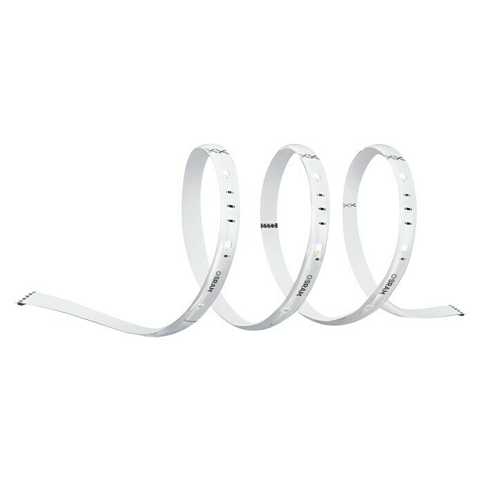 Osram Smart+ Bluetooth LED-Band Flex Apple Homekit (1,8 m, Einstellbare Farbtemperatur, Warmweiß, Dimmbar)