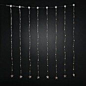 Konstsmide LED-Lichtervorhang (Außen, 105 cm, Bernstein, 96 Stk., Batteriebetrieben) | BAUHAUS