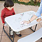 Lifetime Kinder-Picknicktisch mit Bänken (L x B x H: 83 x 90 x 54 cm, Polypropylen, Lichtgrau) | BAUHAUS