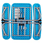 Lifetime Kinder-Picknicktisch mit Bänken (L x B x H: 83 x 90 x 54 cm, Polypropylen, Blau) | BAUHAUS