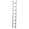Krause Dachleiter (Länge: 2,25 m, 8 Sprossen, Aluminium, Material Sprossen: Aluminium)