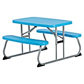 Lifetime Kinder-Picknicktisch mit Bänken (L x B x H: 83 x 90 x 54 cm, Polypropylen, Blau) | BAUHAUS