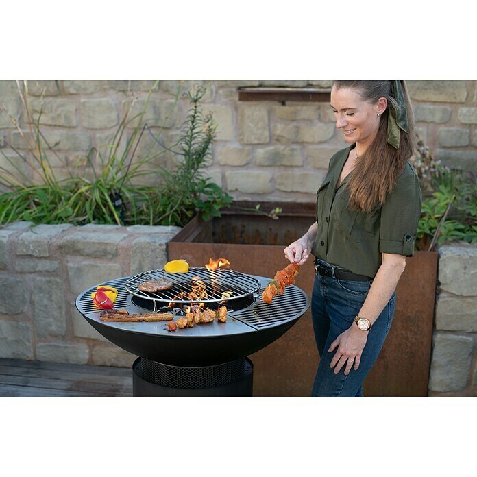 Westmann Plancha-Grill (Durchmesser: 750 cm, Schwarz, Metall) | BAUHAUS