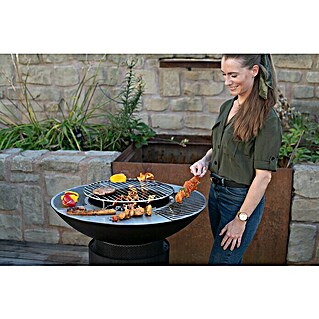 Westmann Plancha-Grill (Durchmesser: 750 cm, Schwarz, Metall)