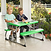 Lifetime Kinder-Picknicktisch mit Bänken (L x B x H: 83 x 90 x 54 cm, Polypropylen, Grün) | BAUHAUS