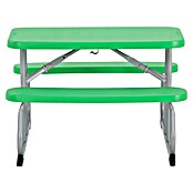 Lifetime Kinder-Picknicktisch mit Bänken (L x B x H: 83 x 90 x 54 cm, Polypropylen, Grün) | BAUHAUS