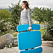 Lifetime Kinder-Picknicktisch mit Bänken (L x B x H: 83 x 90 x 54 cm, Polypropylen, Blau) | BAUHAUS