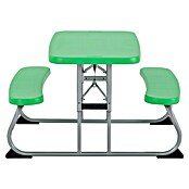 Lifetime Kinder-Picknicktisch mit Bänken (L x B x H: 83 x 90 x 54 cm, Polypropylen, Grün) | BAUHAUS