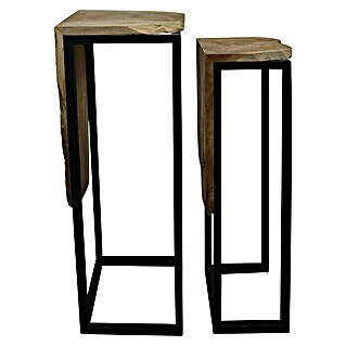 Beistelltisch Dekosäule (1 Stk., 23 x 22 x 38 cm, Holz)