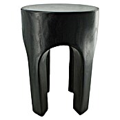 Beistelltisch Leg (Schwarz, Ø x H: 28 x 38 cm, Holz) | BAUHAUS