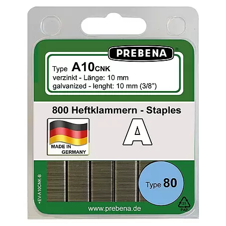 Prebena  Heftklammer Typ A
