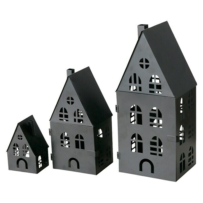 Metall-Laterne Dover (Höhe: 13 cm) | BAUHAUS