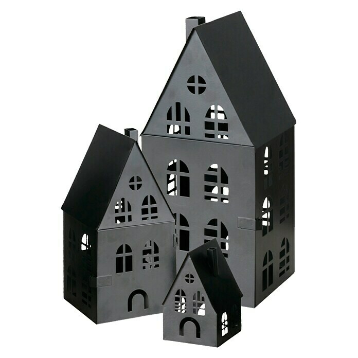 Metall-Laterne Dover (Höhe: 13 cm) | BAUHAUS