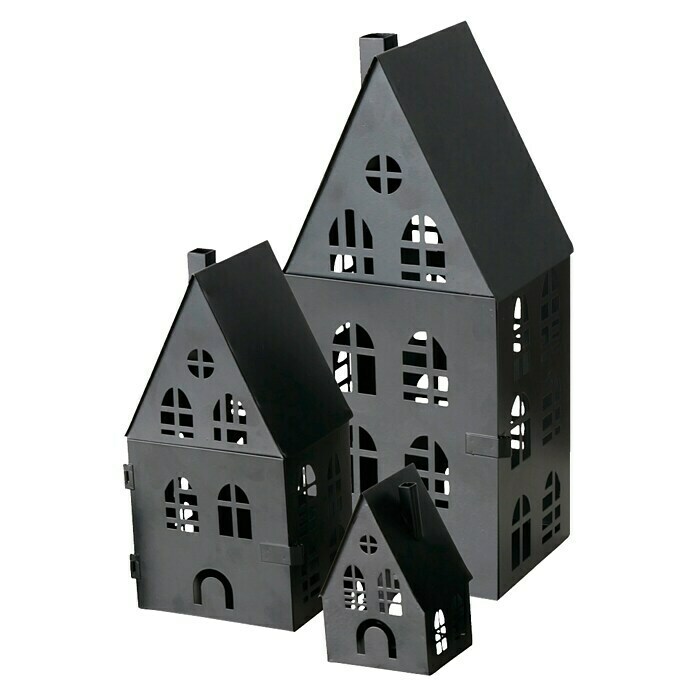 Metall-Laterne Dover (Höhe: 13 cm) | BAUHAUS