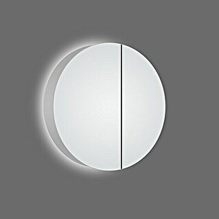 DSK LED-Spiegelschrank Bright (Mit Beleuchtung, Aluminium, Silber)