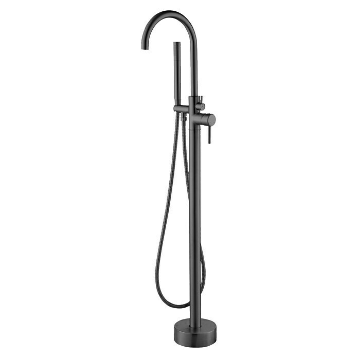 Best Design Vrijstaande badkraan Moya (Hoogte: 120 cm, Gunmetal) | BAUHAUS