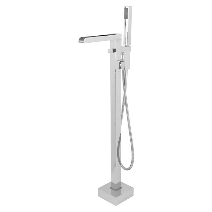 Best Design Vrijstaande badkraan Waterval Ducta (Hoogte: 920 mm, Chroom) | BAUHAUS