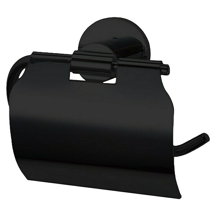 Best Design Toiletrolhouder - Nero (Zwart, Roestvrij staal) | BAUHAUS