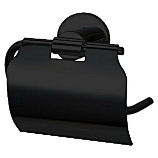 Best Design Toiletrolhouder - Nero (Zwart, Roestvrij staal)