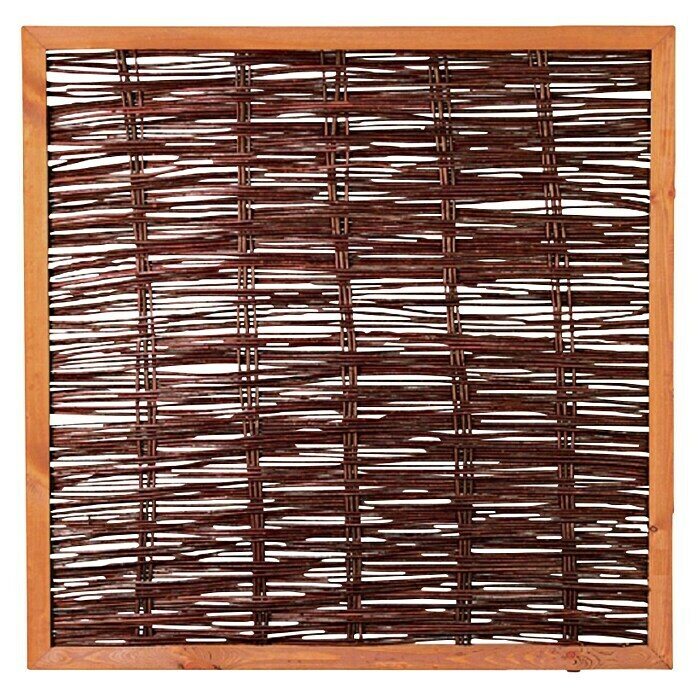 T & J Sichtschutzelement Fako (120 x 120 cm, Braun) | BAUHAUS