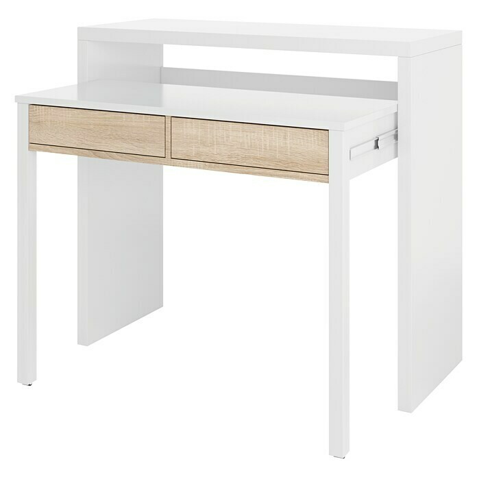Mesa de escritorio extensible (L x An x Al: 36 x 98,5 x 87,5 cm)