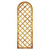 T & J Sichtschutzelement Barock (60 x 150/180 cm, Holz, Natur, Mit Ornament-Gitter) | BAUHAUS