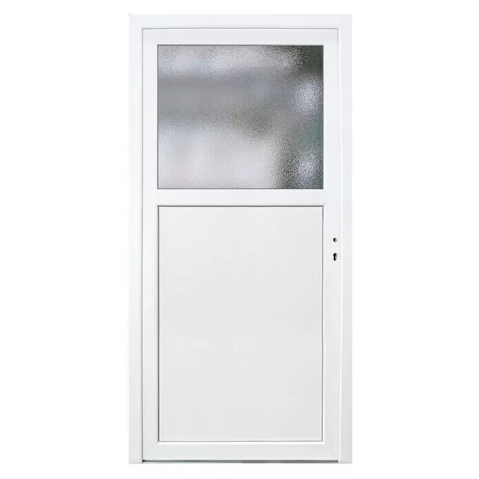 Nebeneingangstür KF-0288 x 198 cm, DIN Anschlag: Rechts, Weiß