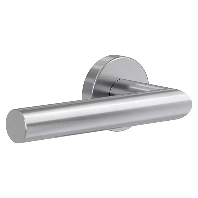 Diamond Doors Zimmertürgarnitur L-Form Premium Smart2Lock linksStärke Tür: 38 mm - 45 mm, Edelstahl, Edelstahl, L-Form, Links