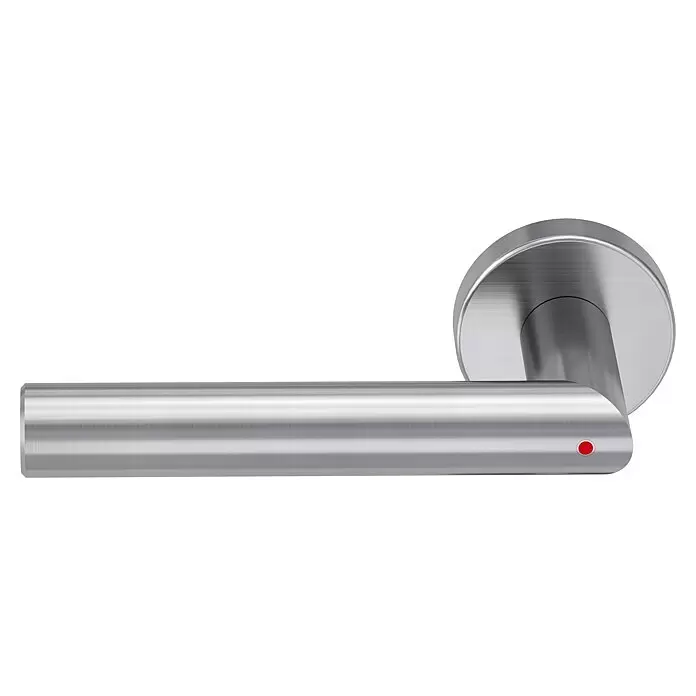 Diamond Doors Zimmertürgarnitur L-Form Premium Smart2Lock linksStärke Tür: 38 mm - 45 mm, Edelstahl, Edelstahl, L-Form, Links