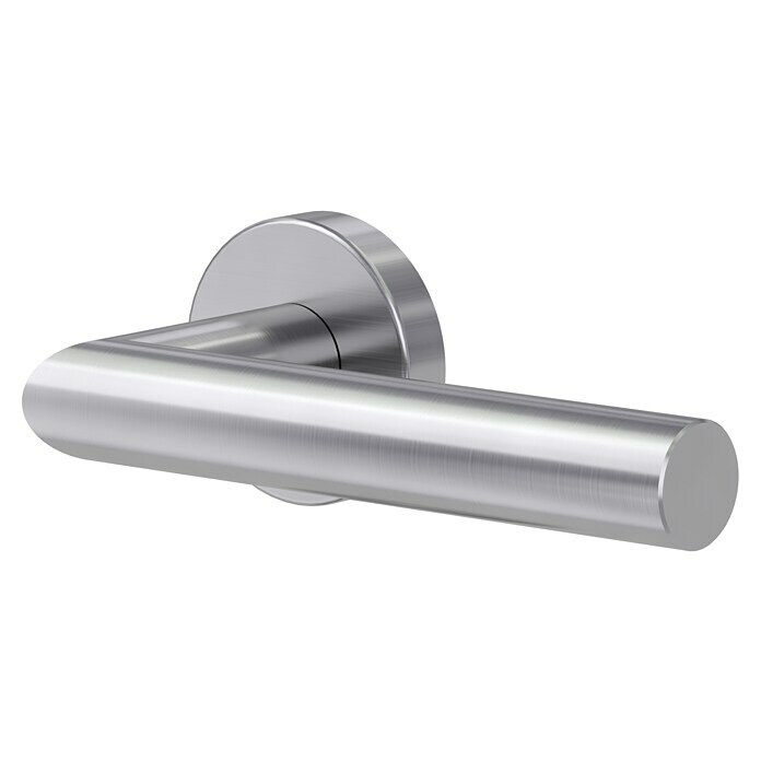 Diamond Doors Zimmertürgarnitur L-Form Premium Smart2Lock rechts (Edelstahl, Türstärke: 38 mm - 45 mm, Edelstahl, L-Form, Rechts) | BAUHAUS