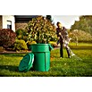 Rotho Standard-Mülleimer Titan (85 l, Kunststoff, Kompostgrün) | BAUHAUS
