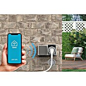 Hama Smart-Steckdose Outdoor (Außen, IP44, Grau, 2.300 W, 10 A) | BAUHAUS