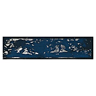 BHS Showroom Revestimiento de pared Rain (7,5 x 30 cm, Blue, Brillante)