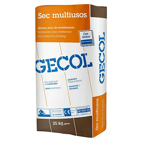 Gecol  Mortero seco Multiusos