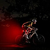 Fischer Fahrradbeleuchtungs-Set LUMOZ 180F/RBS (LED, Schwarz) | BAUHAUS