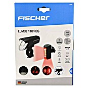 Fischer Fahrradbeleuchtungs-Set (LED, Schwarz, Lichtstärke: 110 Lux) | BAUHAUS