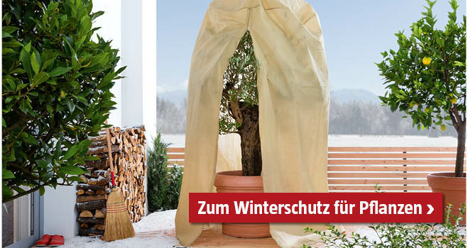Winterschutz für Pflanzen