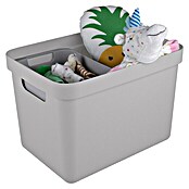 Sunware Opbergbox Sigma Home (l x b x h: 35 x 24,6 x 24,3 cm, Kunststof, Lichtgrijs) | BAUHAUS