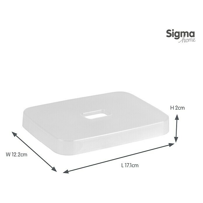 Sunware Deckel Sigma Home (Passend für: Sigma Home Aufbewahrungsbox 2,5 l, Kunststoff, Transparent) | BAUHAUS