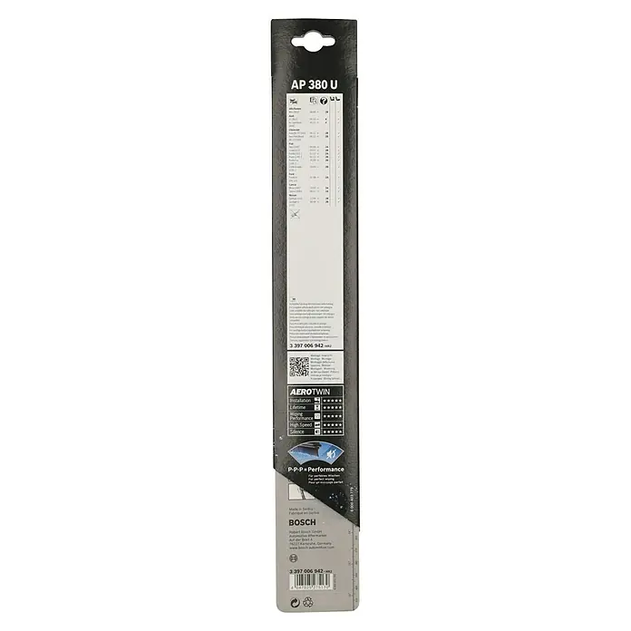 Bosch Heck-Scheibenwischer Aerotwin KSN AP380U - AP380U, 1 Stk. - Bild des Bosch AP 380 U Scheibenwischers.